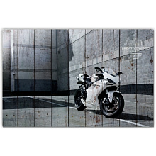 Панно с рисунком мотоцикл Creative Wood Мотоциклы Мотоциклы - Мото 17